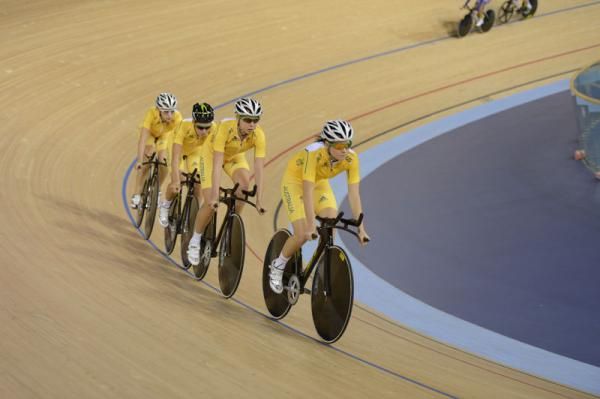 Australia boast a strong women's pursuit team