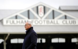 Fulham manager Claudio Ranieri. (PA)