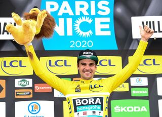 Maximilian Schachmann (Bora-Hansgrohe) won the 2020 Paris-Nice