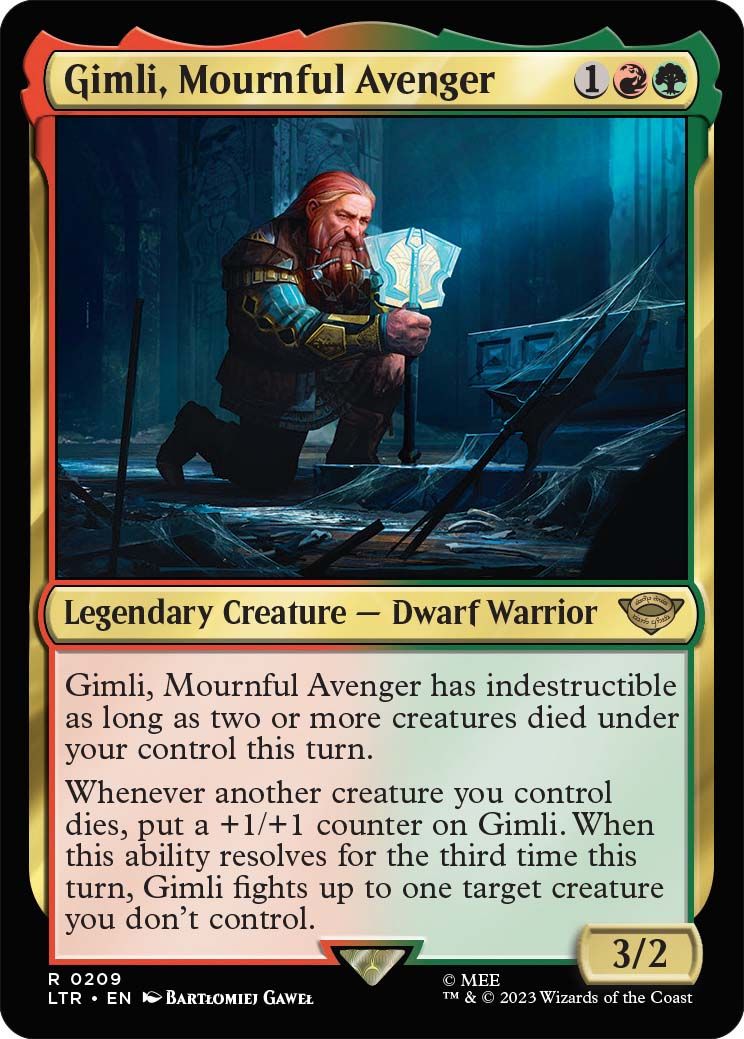 Magic: the Gathering, Lord of the Rings: Tales of Middle-earth - card previews