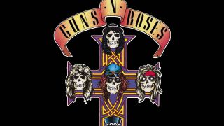The cover of Guns N’ Roses’ Appeitite For Destruction album