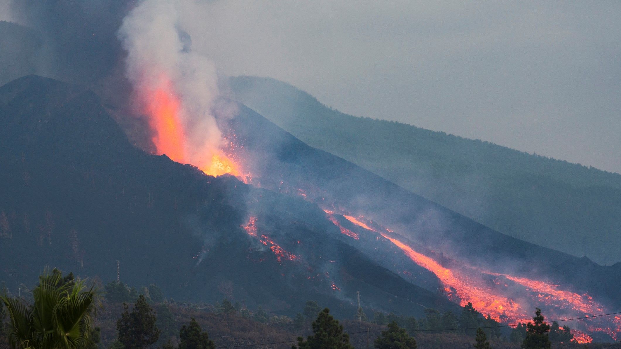 Politician suggests bombing erupting volcano to stop lava flow