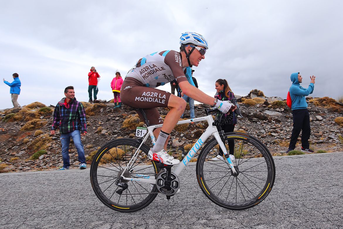 Romain Bardet at the Vuelta a Espa&ntilde;a