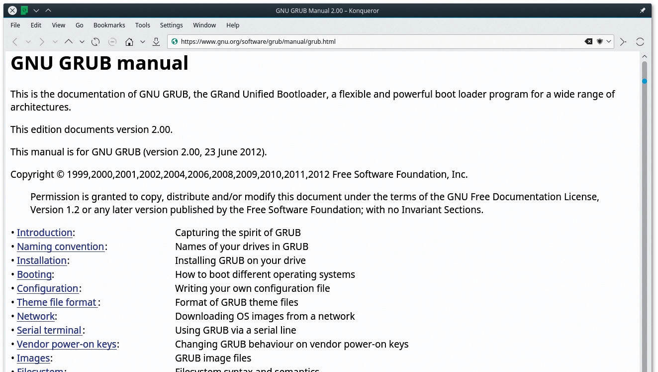 If you want, you can tweak your menus. The Grub online manual shows all the options. The SystemRescueCd example on the DVD uses one such command to only show the 64-bit options when relevant