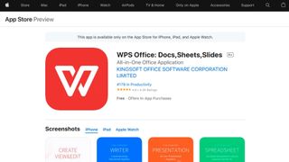 WPS Office app