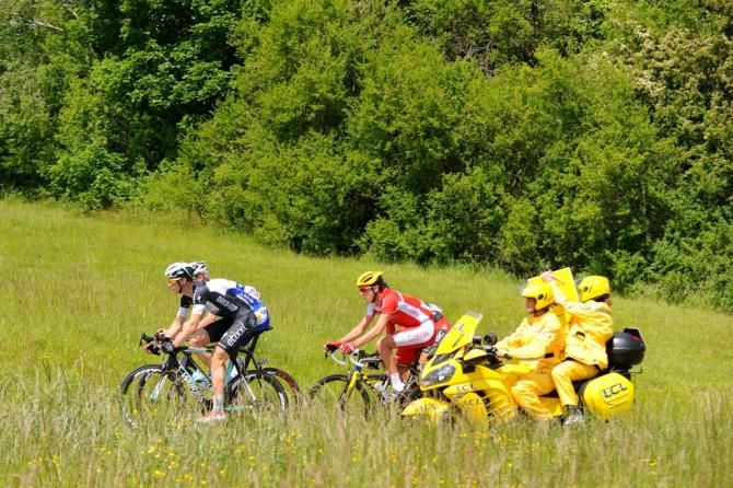 The breakaway with a moto for company