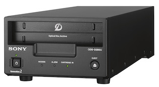 Sony to Show Optical Disc Archive Generation 2 at InfoComm