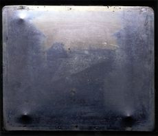 World's oldest photo shot in 1826 by Joseph Nicephore Ni&eacute;pce outside a window of his estate at Saint-Loup-de-Varennes, France.