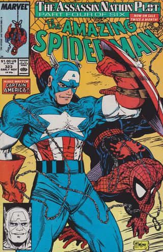 Spider-Man and Cap