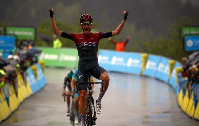 Wout Poels wins stage 7 at criterium du dauphine