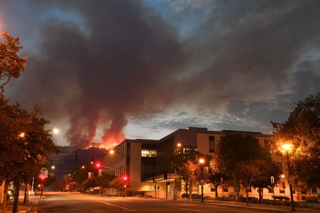 La Tuna Fire in California