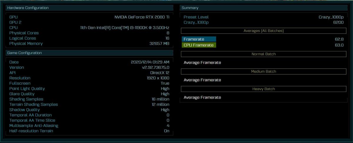 Intel i9-11900K benchmarking