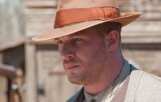 Bootlegger: Tom was Forrest Bondurrant in 2012 film Lawless, co-starring with Guy Pearce, Shia LaBeouf and Gary Oldman