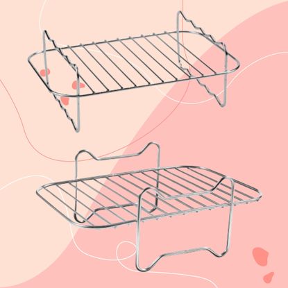 Stainess steel air fryer rack