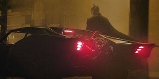 The Batman and his Batmobile