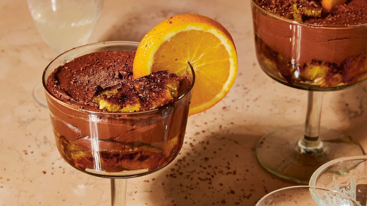 Chocolate orange and amaretto mousse recipe by Bettina Campolucci Bordi