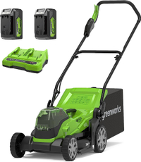 Greenworks G24X2LM36K4X Cordless Lawn Mower £299.00 NOW £1234.99 save 22% on Amazon
