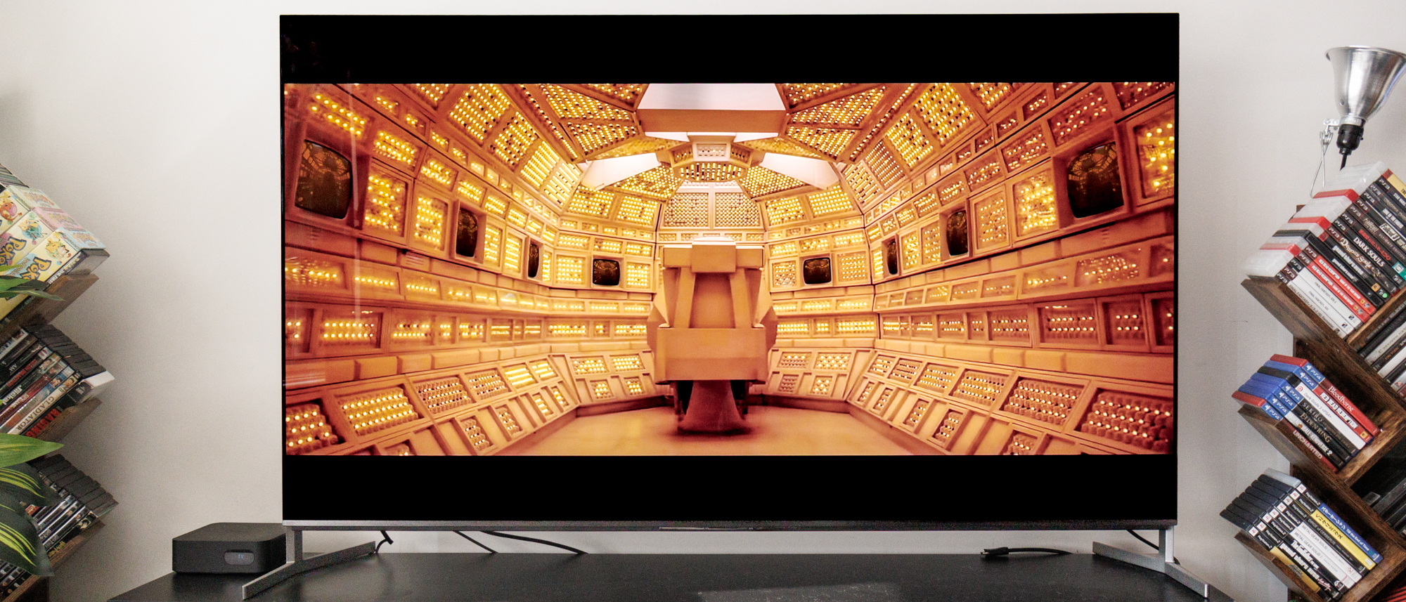 Sony Bravia 8 II on a TV stand