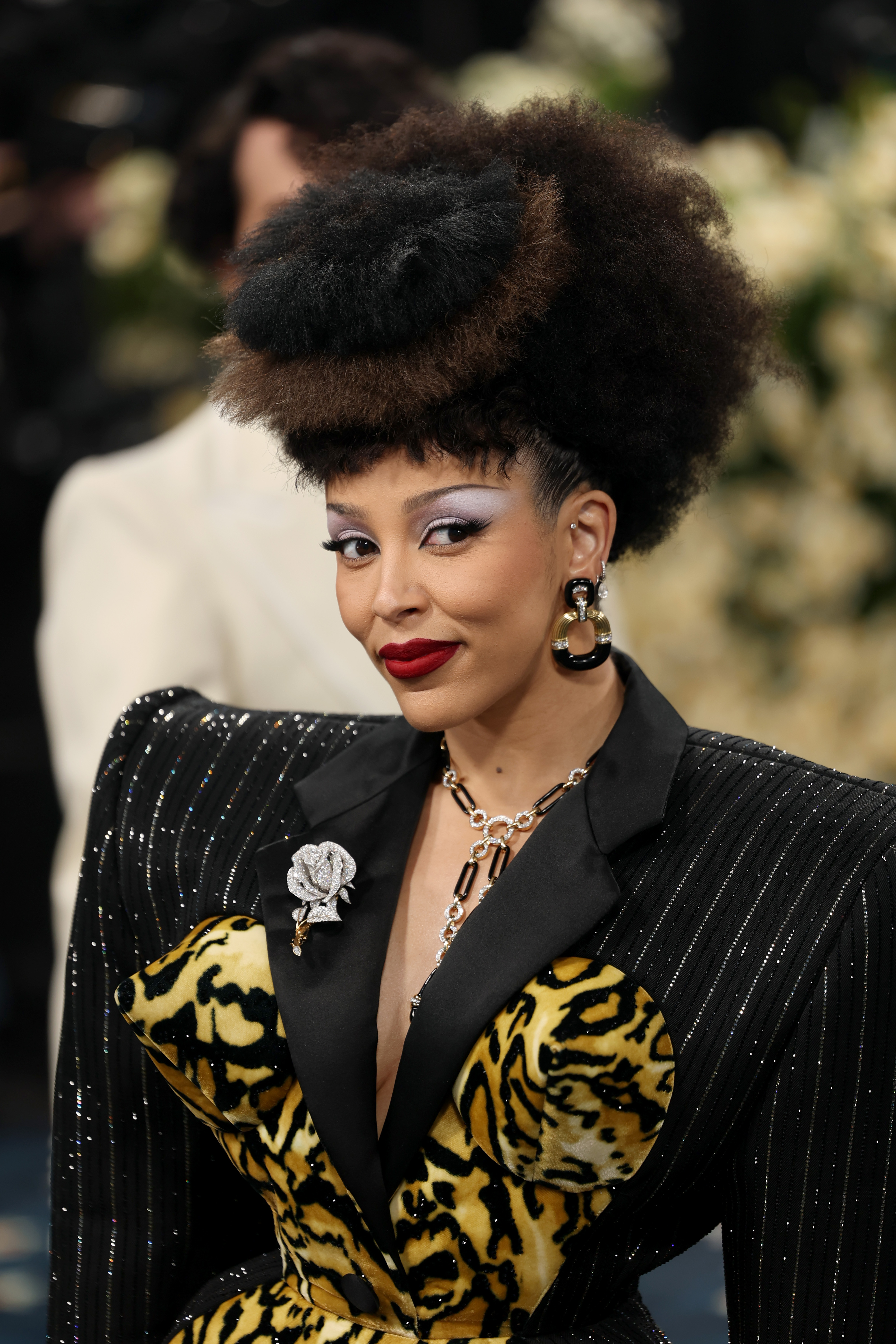 Doja Cat attends the 2025 Met Gala Celebrating "Superfine: Tailoring Black Style" at Metropolitan Museum of Art on May 05, 2025