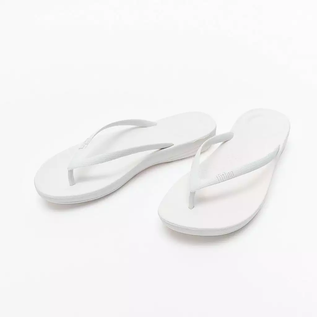 Women's Iqushion Ergonomic Rubber Flip-Flops | Fitflop Uk