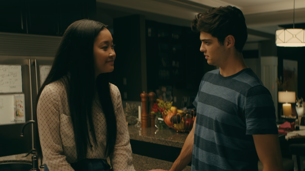 Lana Condor and Noah Centineo in All The Boys I&#039;ve Loved Before