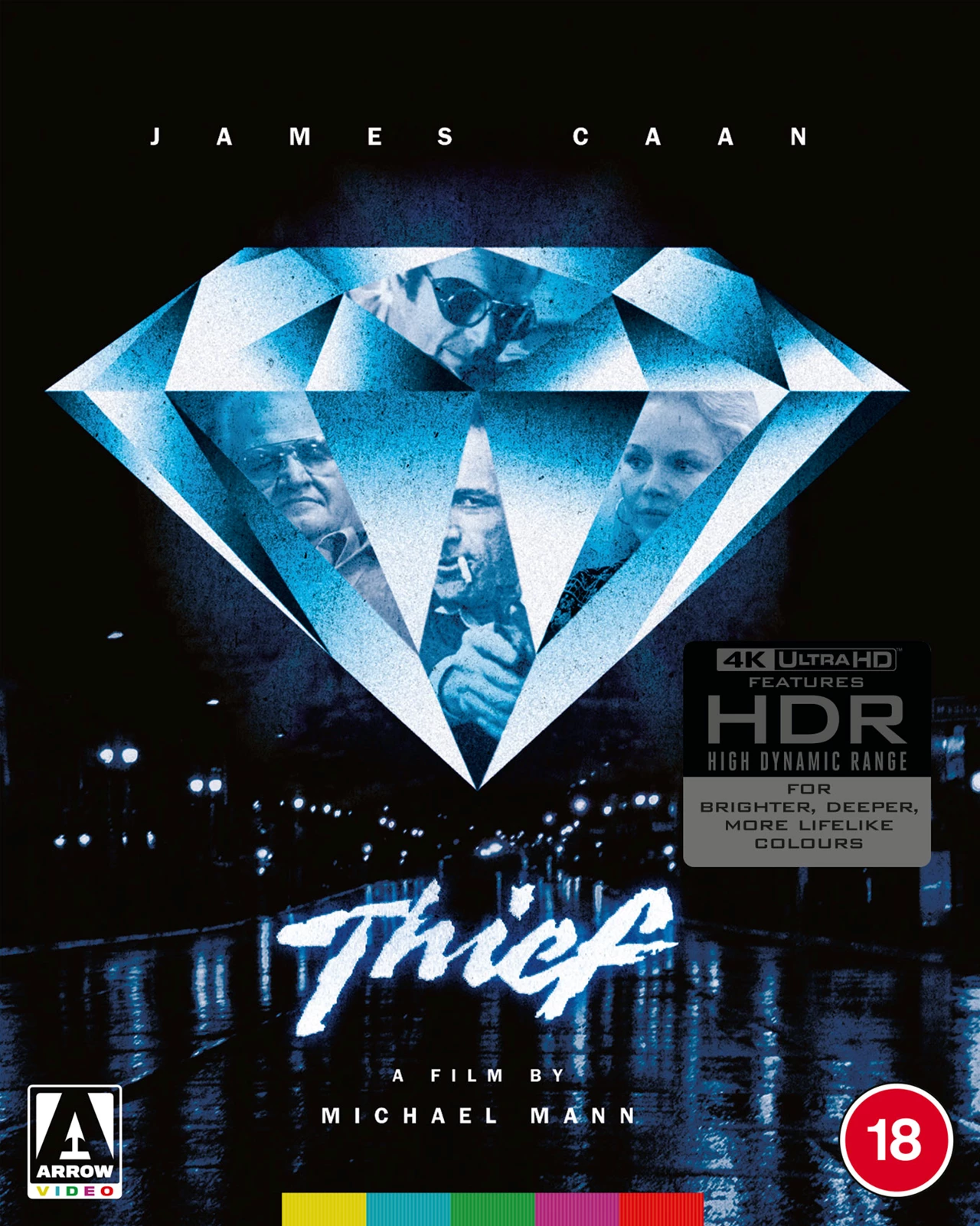 Thief 4K Blu-ray Arrow Films front cover