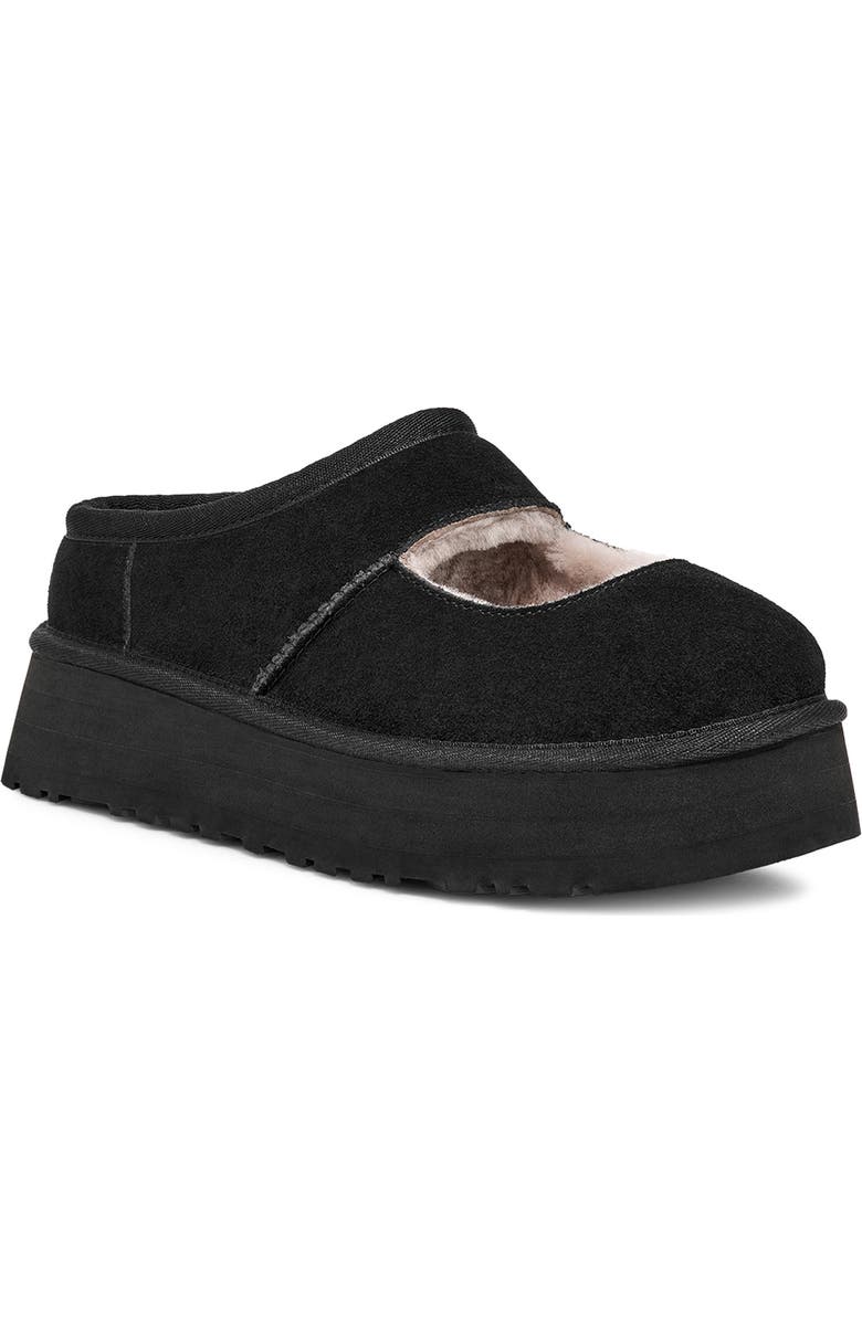 Bea Genuine Shearling Lined Platform Mary Jane