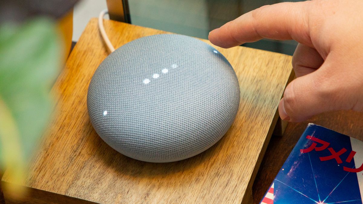 Google Nest Mini Wireless Bluetooth Speaker with Google Assistant Chalk 
