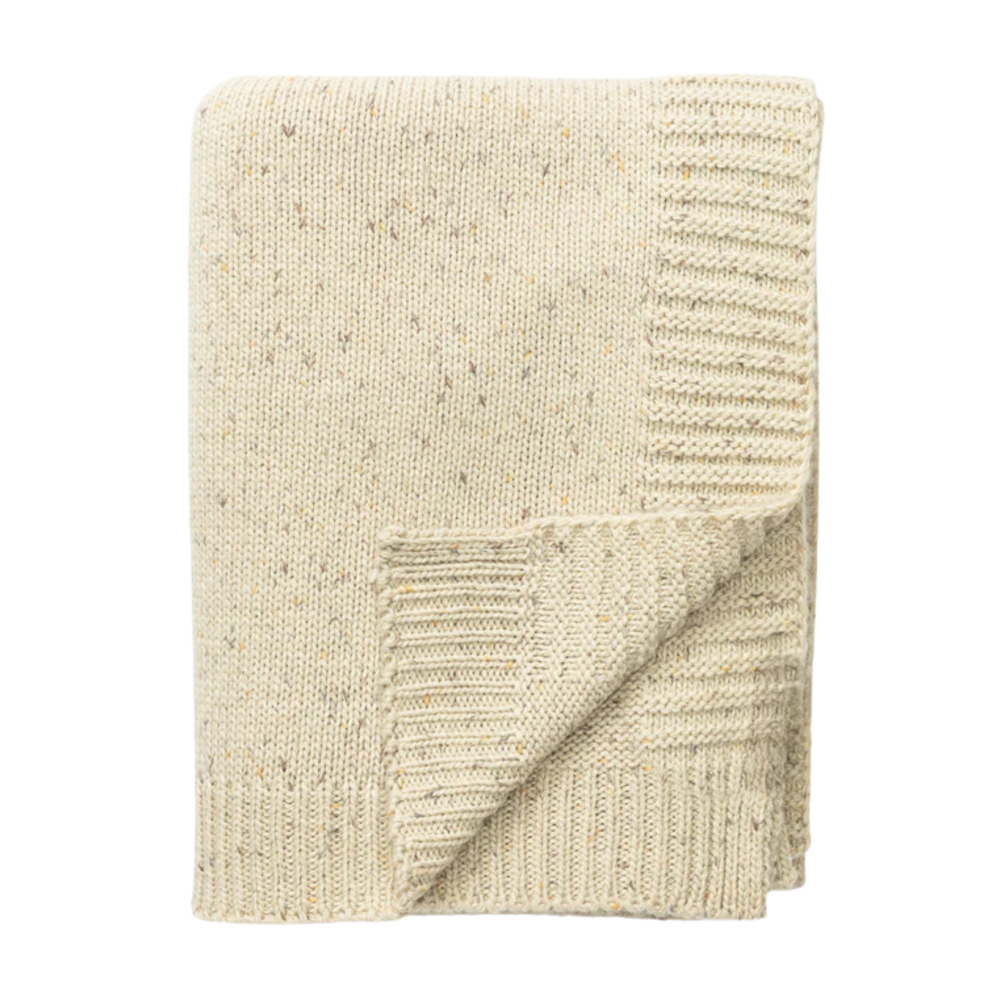 an off-white blanket