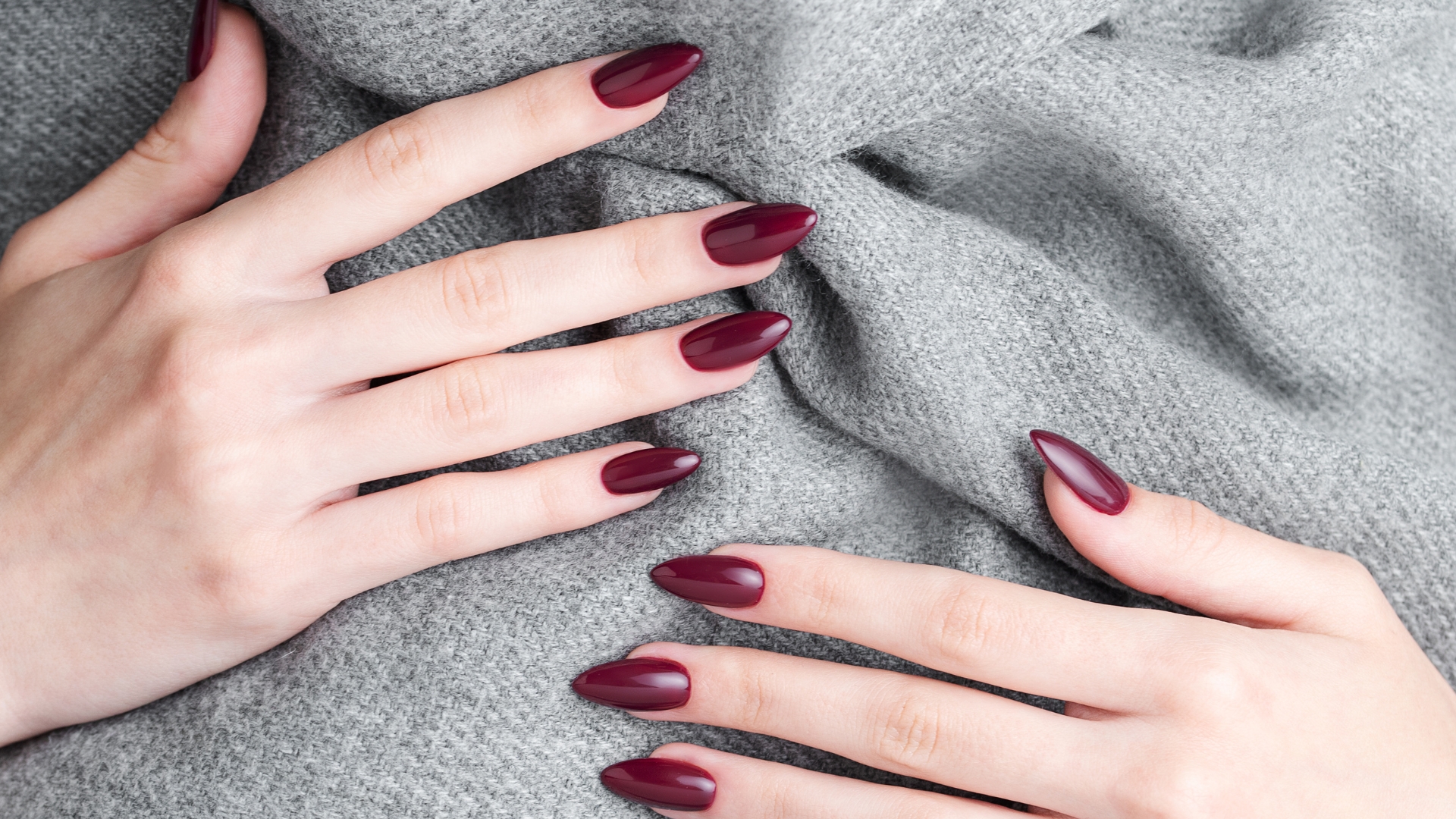 5 Black Cherry nail looks for an expensive finish this winter