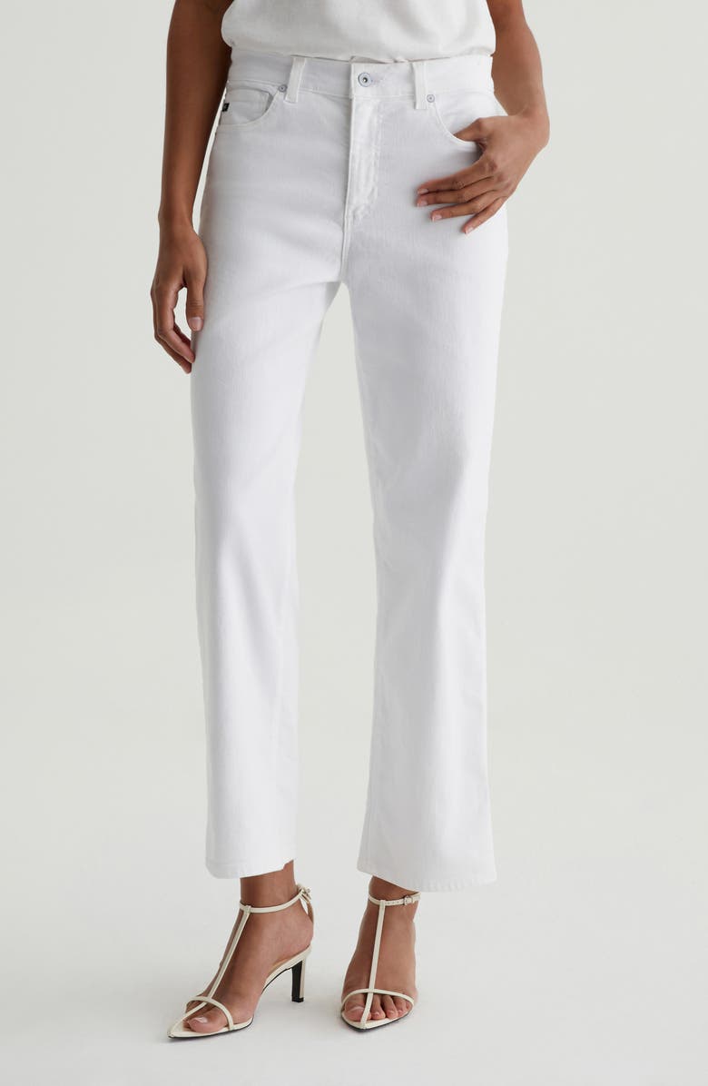 Brinley Mid Rise Ankle Straight Leg Jeans