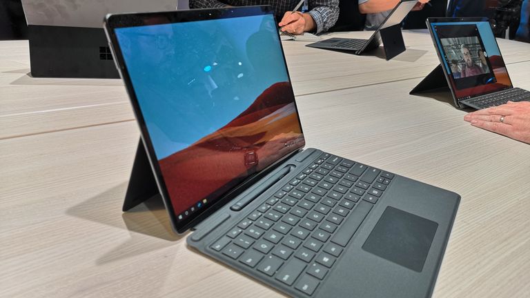 microsoft surface pro x sq1 review
