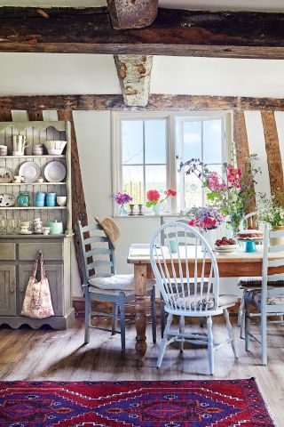 Cottage decorating ideas - country cottage kitchen lovatt beams
