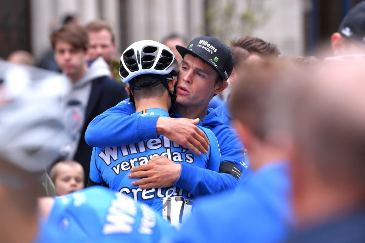 The Veranda's Willems-Crelan team mourns the loss of their teammate Michael Goolaerts