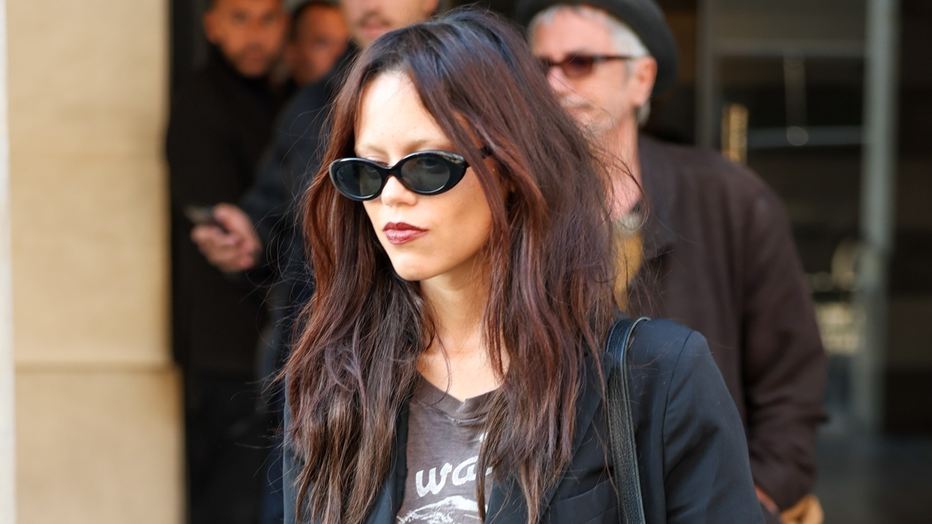 Jenna Ortega was spotted in Paris wearing the studded bag trend from Hammitt