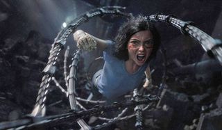 Alita: Battle Angel Alita springs into action through steel tentacles