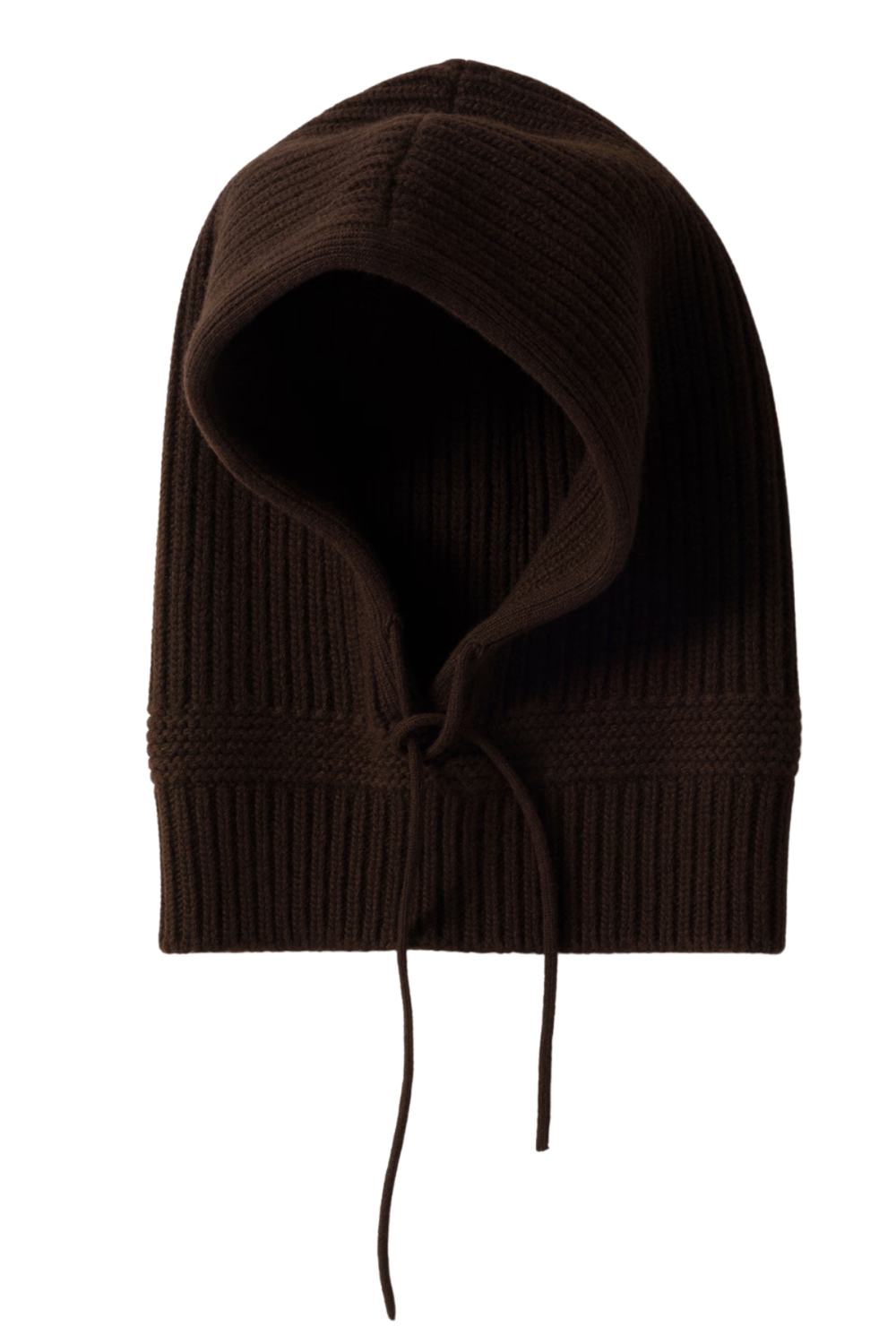 Wool and Cashmere Knit Hood