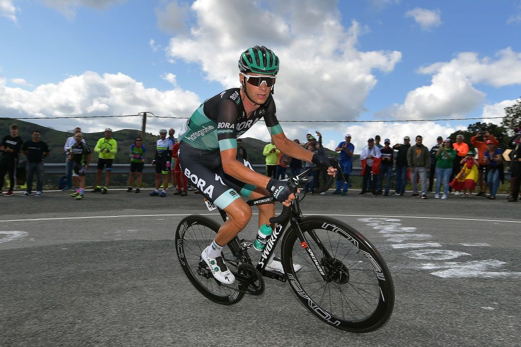 Felix Gro&szlig;schartner (Bora-Hansgrohe) was out in the break once again on stage 13
