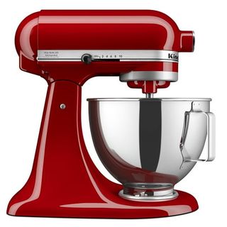 Kitchenaid Deluxe 4.5 Quart Tilt-Head Stand Mixer Empire Red, Ksm97er