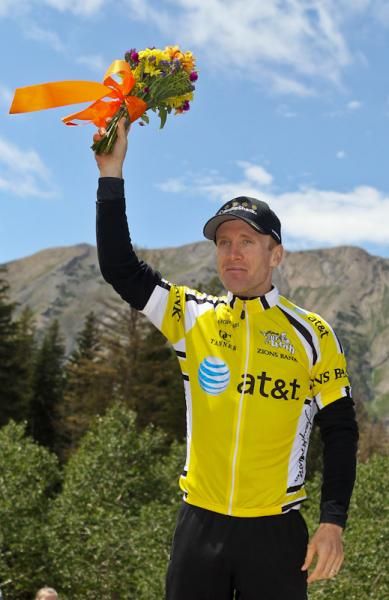 Levi Leipheimer (Mellow Johnny's) takes over the yellow jersey.