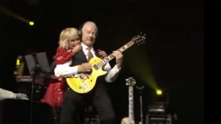 Toyah and Robert onstage