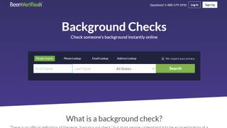 best website for background check