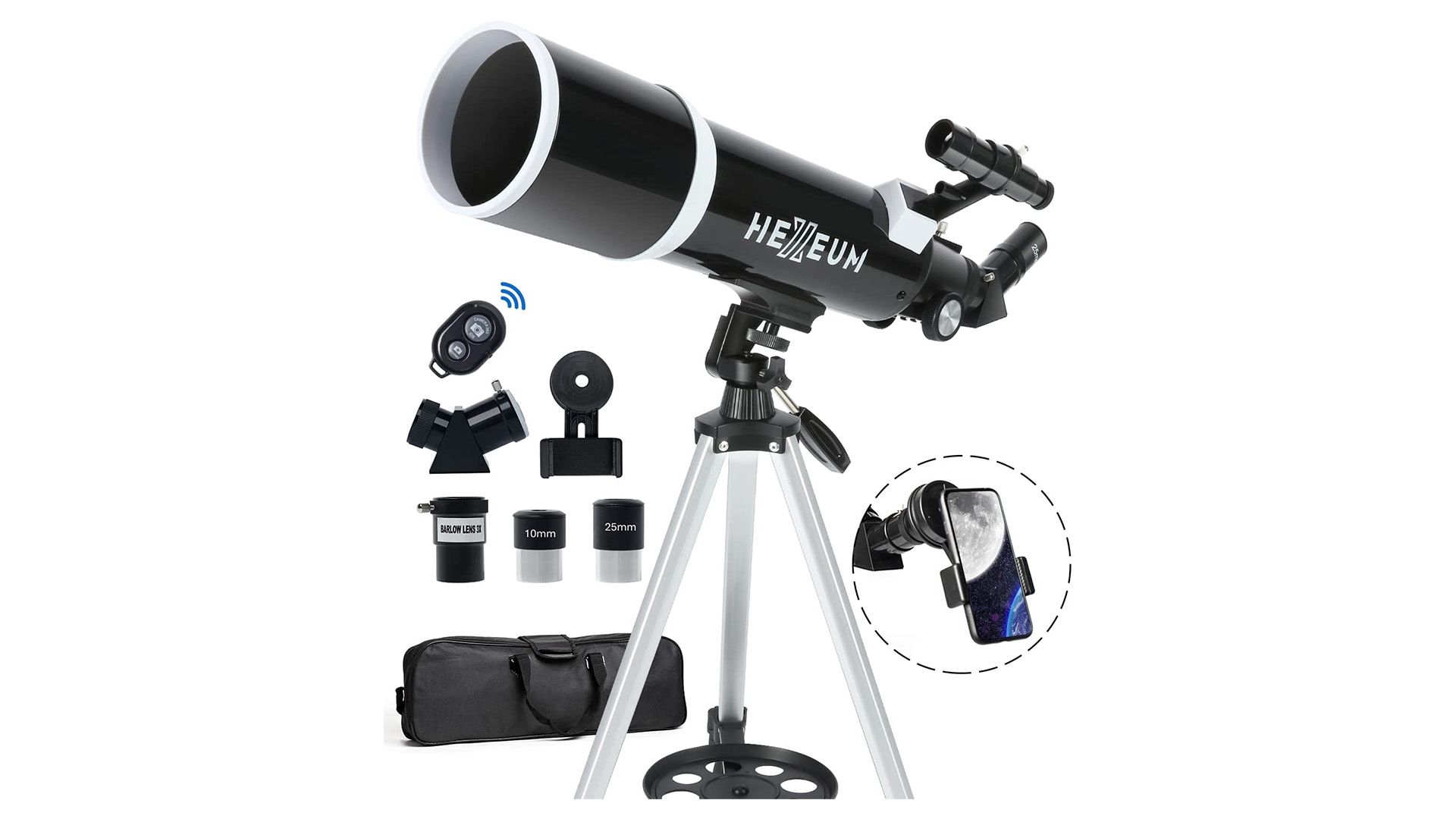 Gaze beyond the stars with this Hexeum Telescope Set, now over 50 off at Amazon Live Science