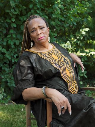 Portrait of Helena, aged 63, in Chicago, IL, photographed by Jess T Dugan as part of a series of images of older transgender people
