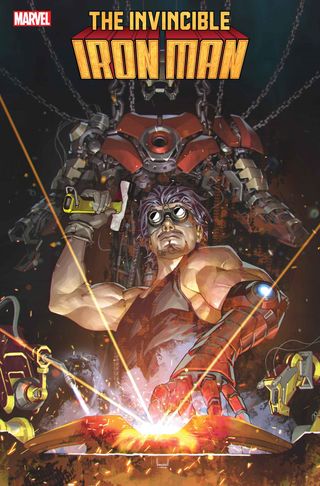 Invincible Iron Man #7 cover art