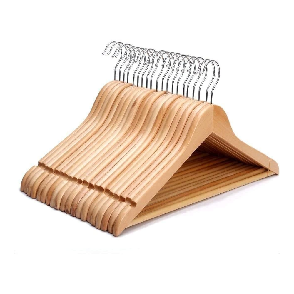 Rainberg Wooden Hangers Coat Hangers