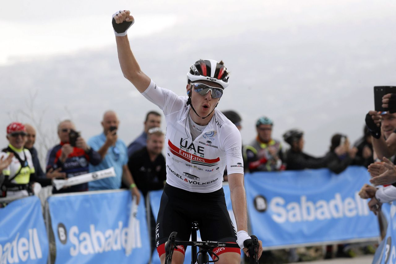 Tadej Pogacar wins again at the Volta a la Comunitat Valenciana