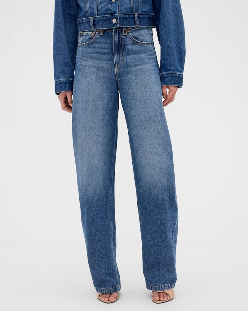 Gap x Victoria Beckham barrel leg jeans