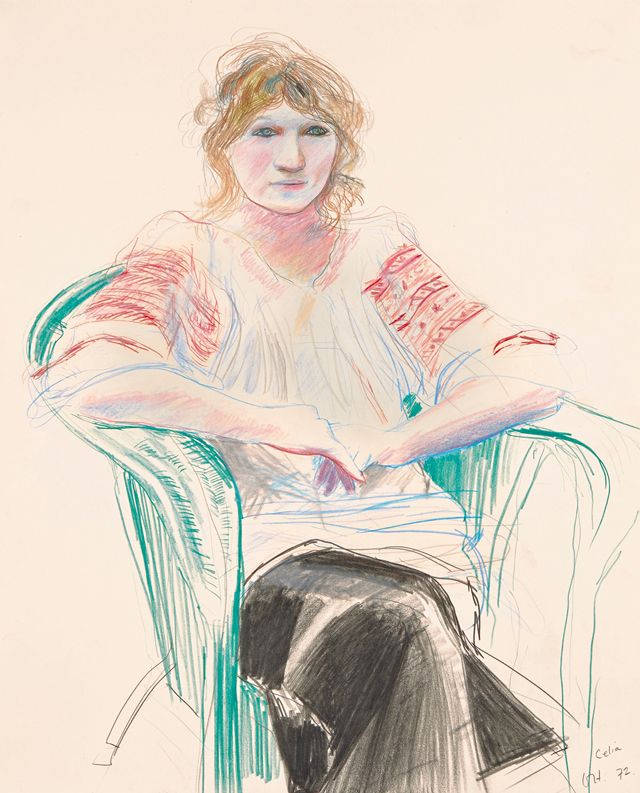 David Hockney, Early Drawings at Offer Waterman