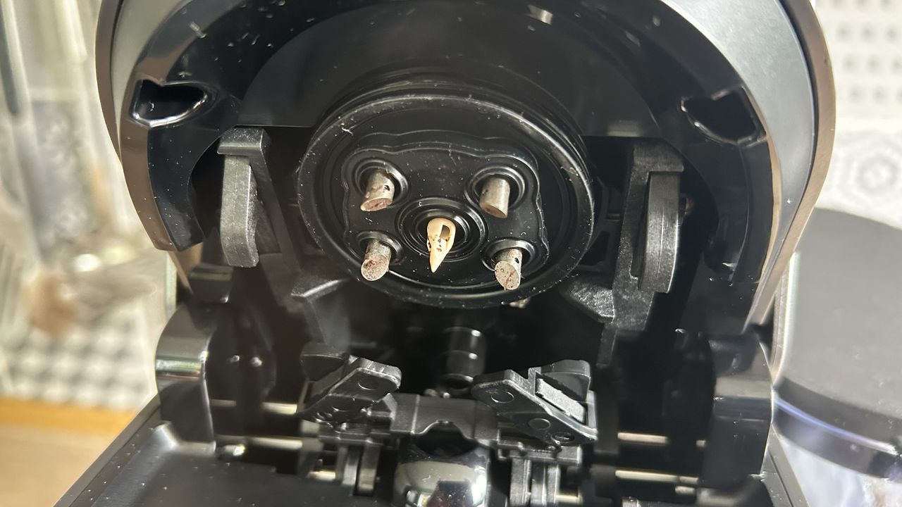 Keurig K-Crema capsule espresso machine spikes for puncturing capsules